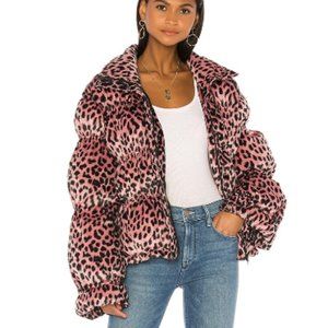 LPA Pink Leopard Sora Jacket